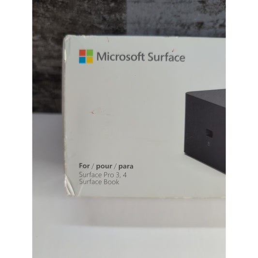 Microsoft 1661 Black Portable Dock Docking Station For Microsoft Surface