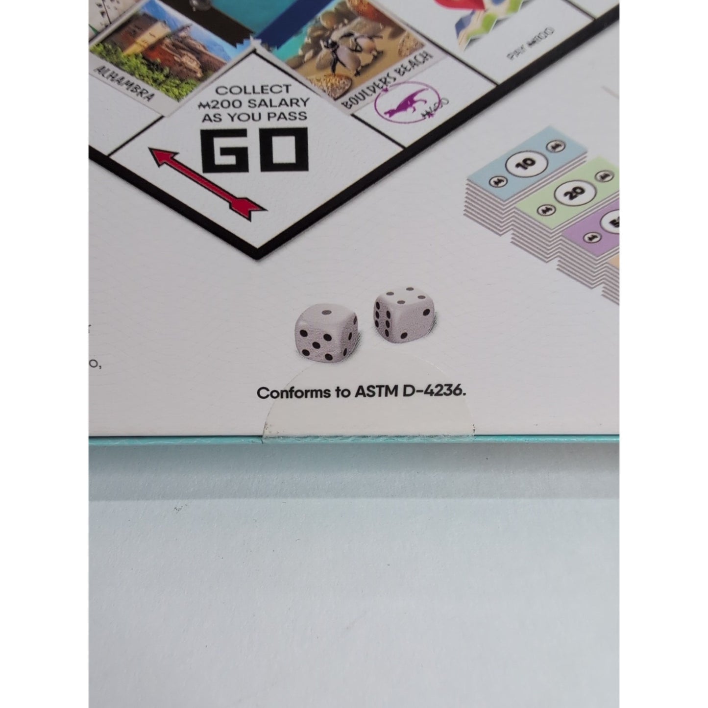 Monopoly Travel World Tour Board Game Hasbro Gaming Parker Brothers New