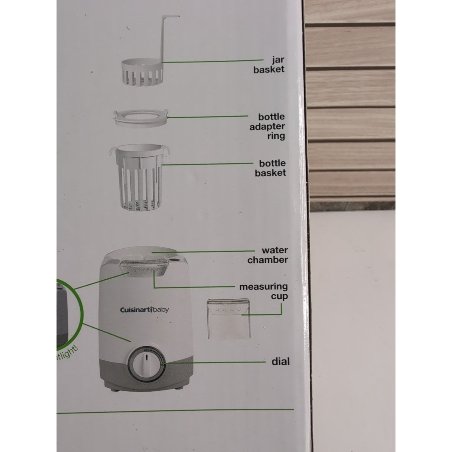 Cuisinart BW-10 Baby Bottle Warmer New In Box Baby Series