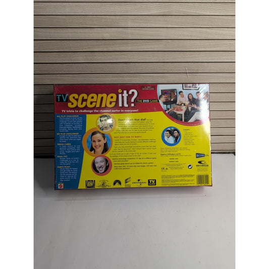 Mattel 2005 TV Scene It? The DVD Game Trivia 100% Complete