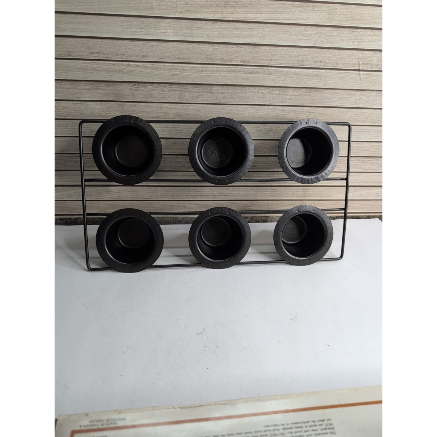 Vintage Popover Pan ROSHCO BAKERS ADVANTAGE Commercial Weight Bakeware 6 Cup