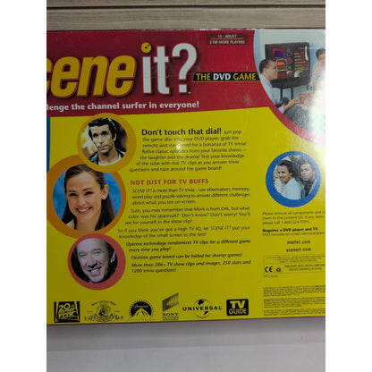 Mattel 2005 TV Scene It? The DVD Game Trivia 100% Complete