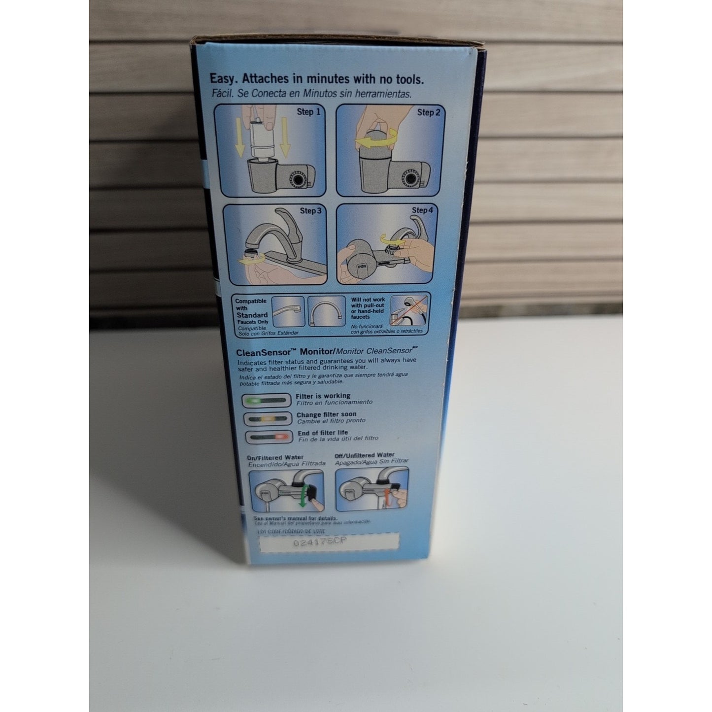 PUR MAX•ION Removes 99% Lead Reduces Chlorine PFM150W White Faucet Filter