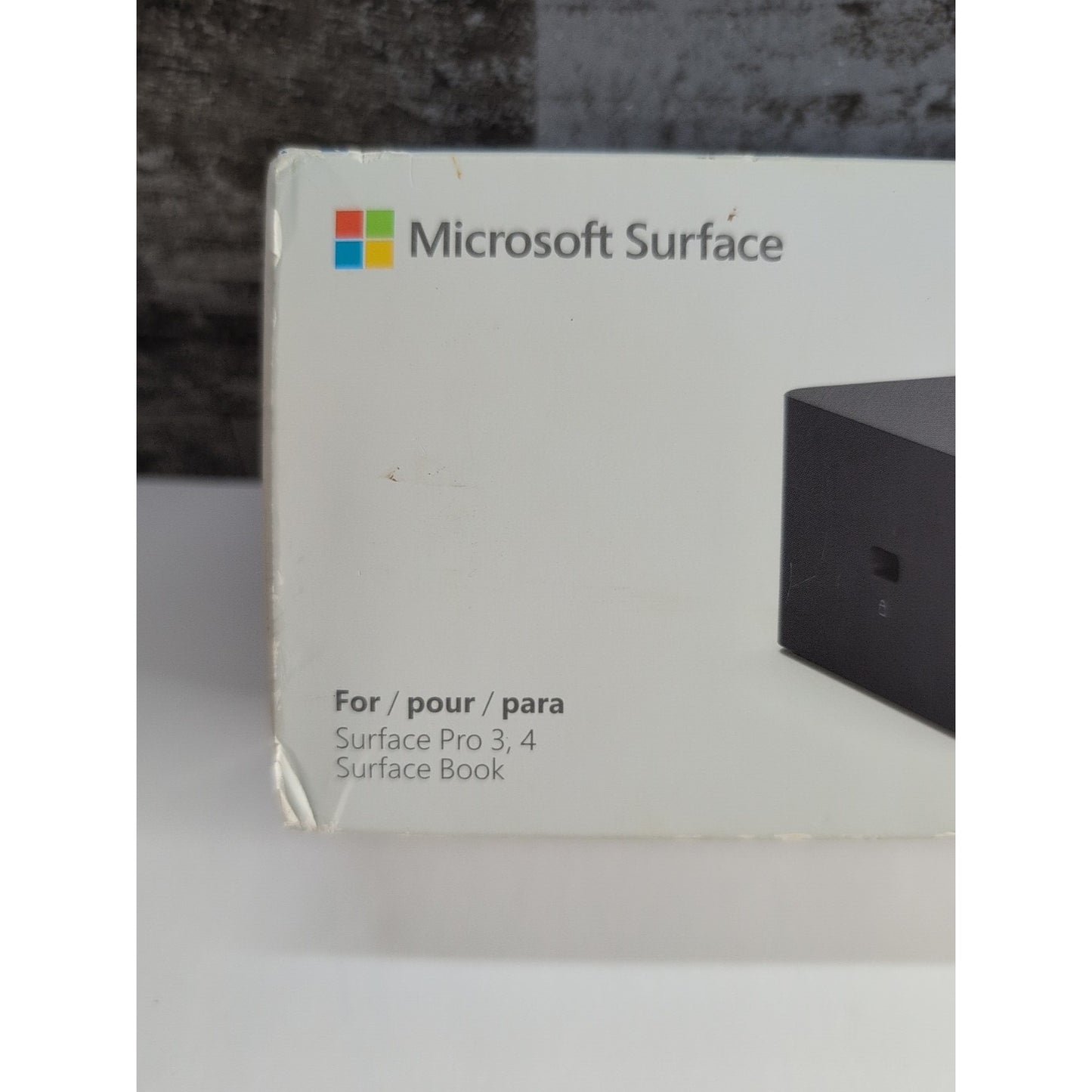 Microsoft 1661 Black Portable Dock Docking Station For Microsoft Surface