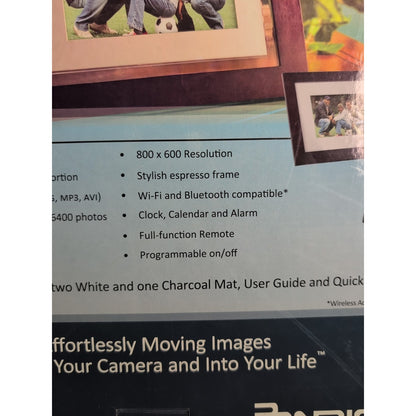 Pandigital PAN8051 8” LCD Frame NEW NO PC REQUIRED Touch Screen 6400 Photos