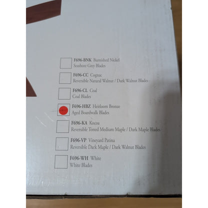 MinkaAire Kafe-XL 5-Blade 60 Energy Star Indoor Ceiling Fan w/ Remote