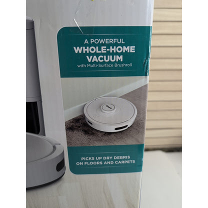 SharkNinja RV2302AE IQ Robot Vacuum with Bagless 60 Day Capacity Base Self Empty