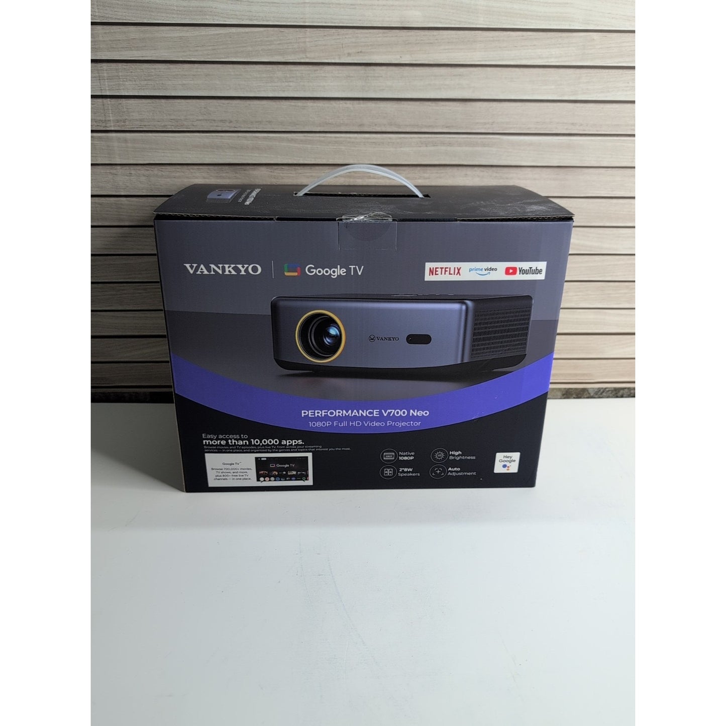 Vankyo V700 Neo 1080P Projector with Google TV and Dolby Audio Full HD