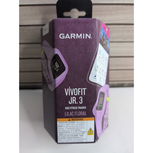 Garmin vívofit jr. 3 Activity Tracker - Lilac Floral
