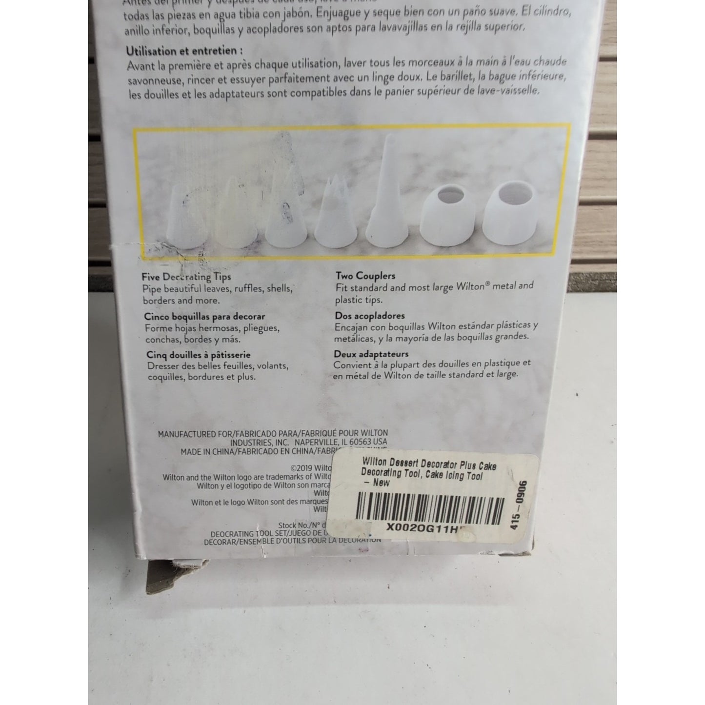 Wilton Dessert Decorator Plus Cake Decorating Tool, Cake Icing Tool