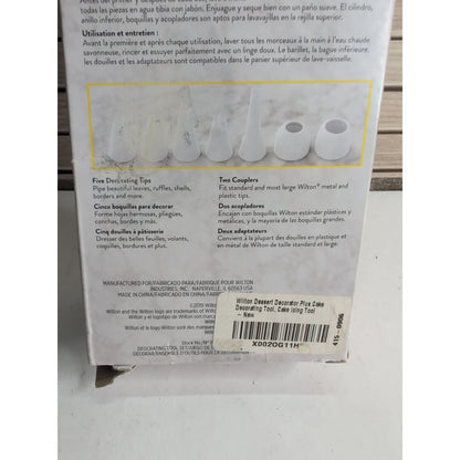 Wilton Dessert Decorator Plus Cake Decorating Tool, Cake Icing Tool