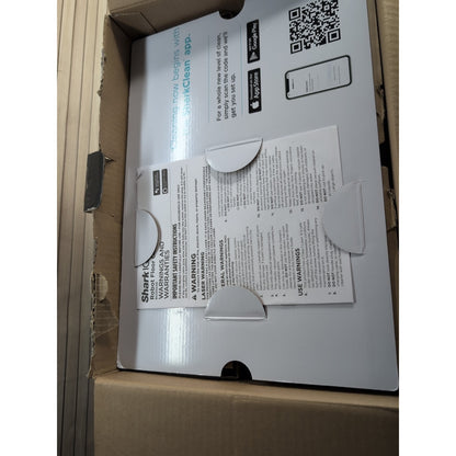 SharkNinja RV2302AE IQ Robot Vacuum with Bagless 60 Day Capacity Base Self Empty