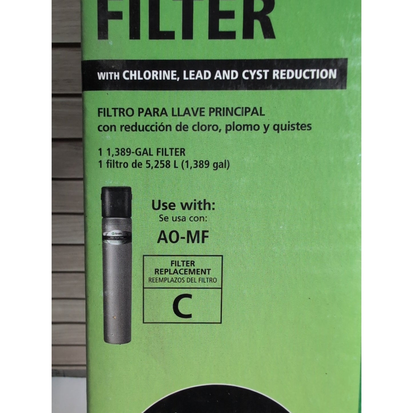 AO Smith AO-MF-R 1449245 Direct Connect Filter Replacement - Filter Sealed