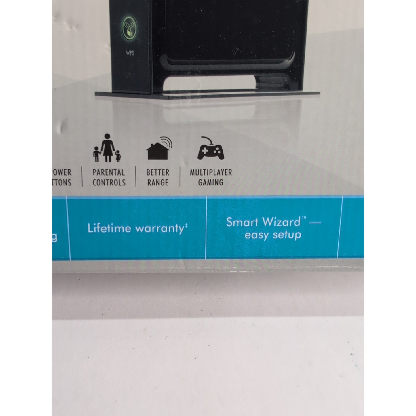 Netgear N300 300 Mbps 4-Port 10/100 Wireless N Router WNR2000-100NAS, New In Box