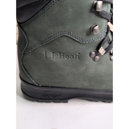 LL Bean Hiking Boots Mens Size 9.5 Cresta Green Vibram Sole