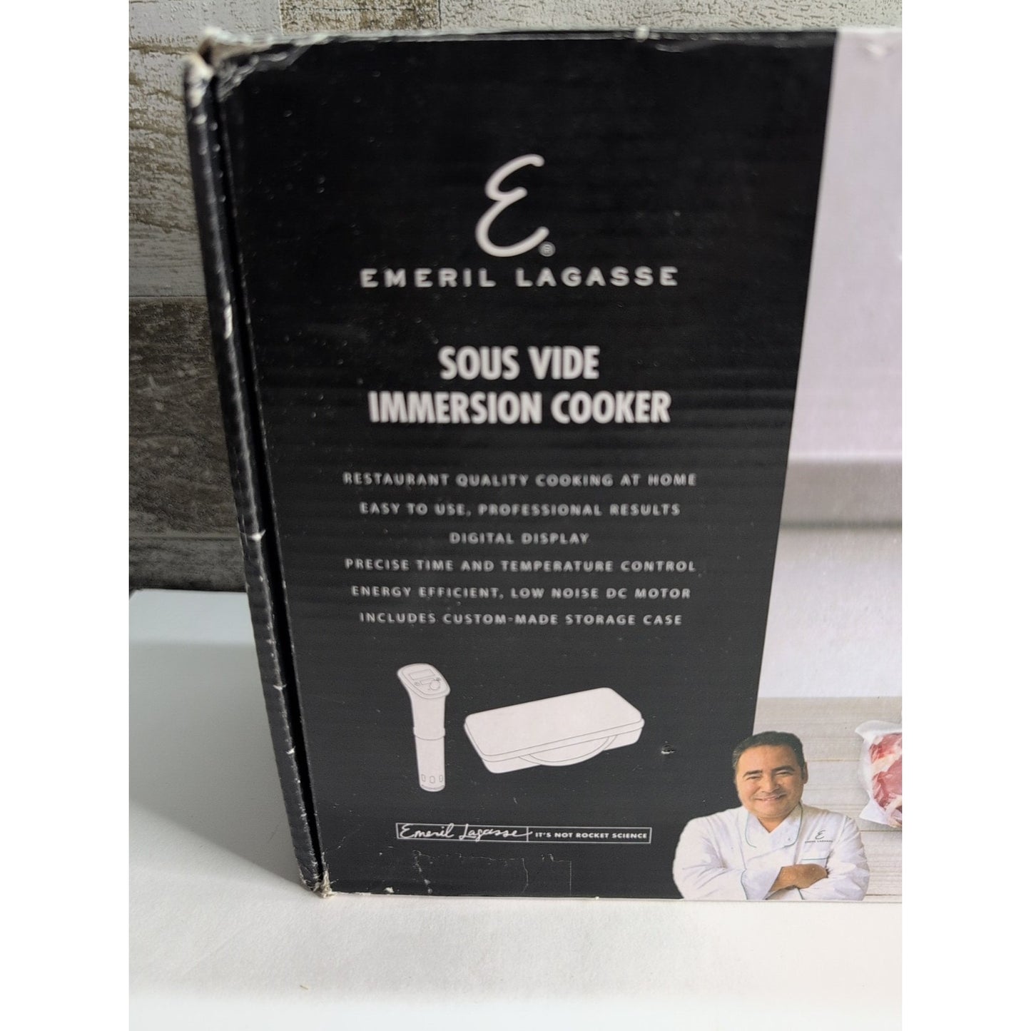 Emeril Lagasse Digital Readout Sous Vide Cooker Immersion Circulator 45210Bk