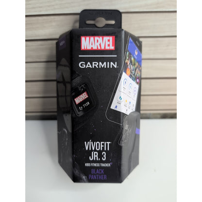 Garmin Vivofit Jr. 3- Marvel/Black Panther-Fitness Tracker Watch