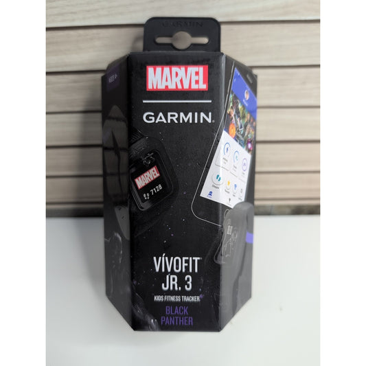 Garmin Vivofit Jr. 3- Marvel/Black Panther-Fitness Tracker Watch
