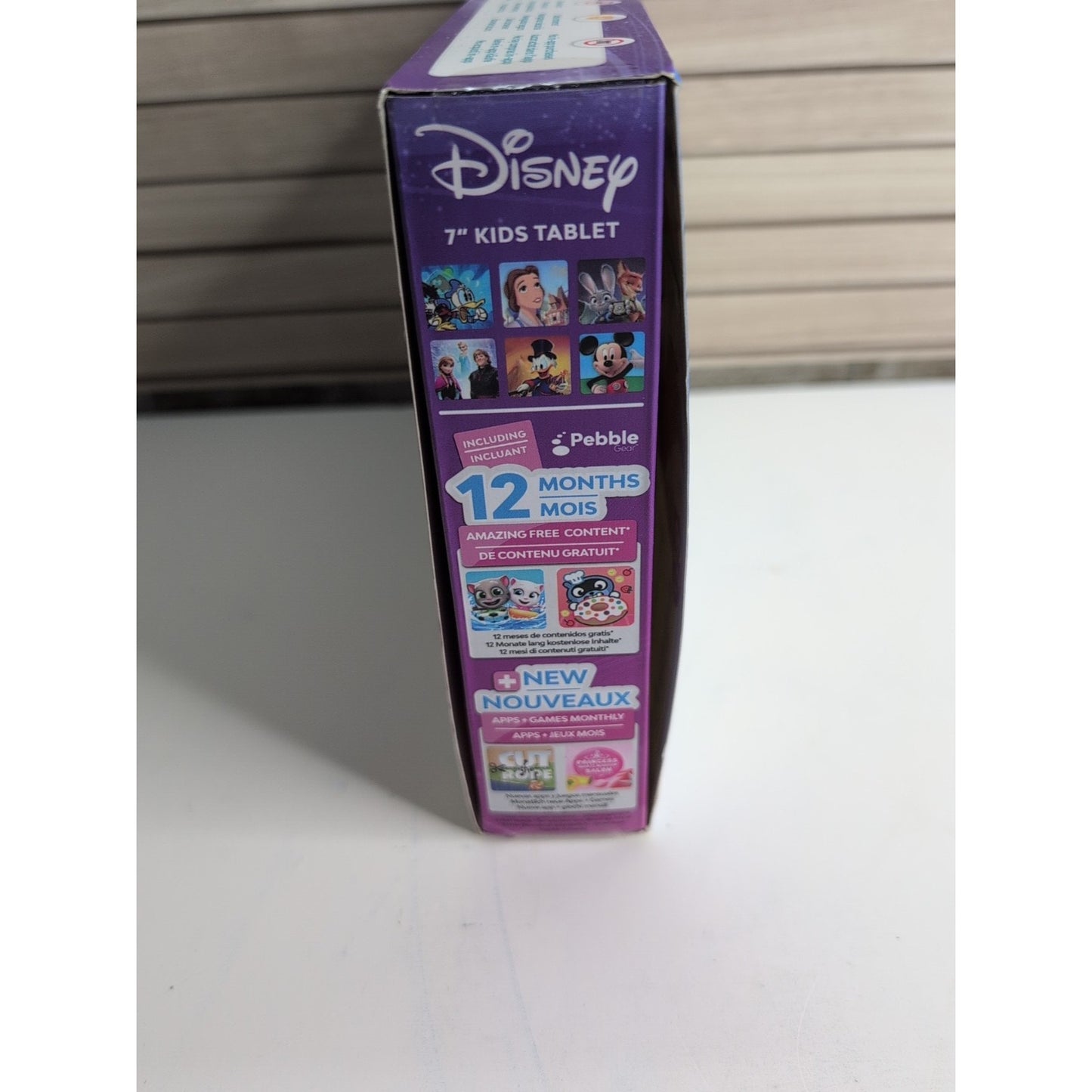 BRAND NEW Pebble Gear 7" Disney Tablet: Kids Wi-Fi Device, 16GB, Quad-Core