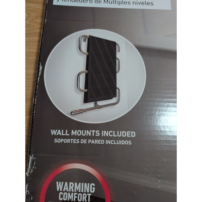 Sharper Image Towel Warmer Multi Level Wall Mounted or Self Standing NIB