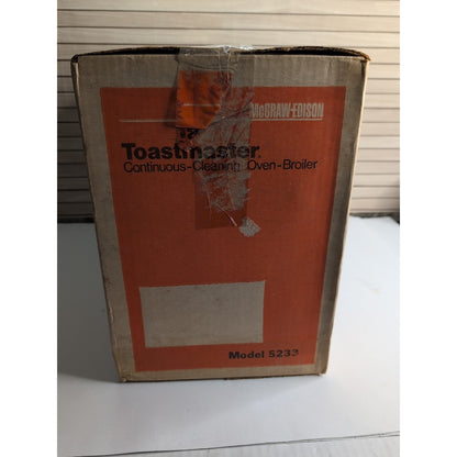Vintage Toastmaster Continuous Cleaning Oven Broiler 5233