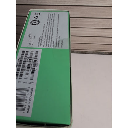 NEW Arlo AVD1001-100NAS Wired Video Doorbell w/ Night Vision 1080P Black 180 NEW