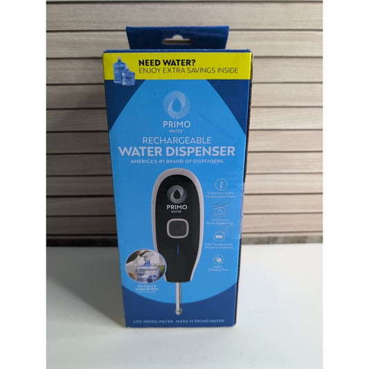 Primo Portable Rechargeable Water Pump Dispenser Black/White