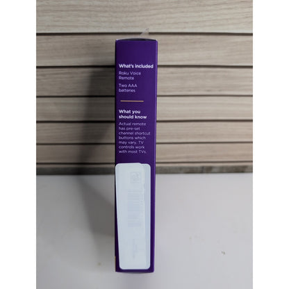 Roku Voice Remote | Roku Smart TV Voice Remote with TV Controls | RCA1R