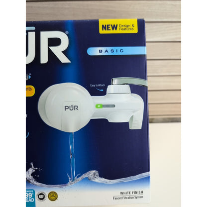 PUR MAX•ION Removes 99% Lead Reduces Chlorine PFM150W White Faucet Filter