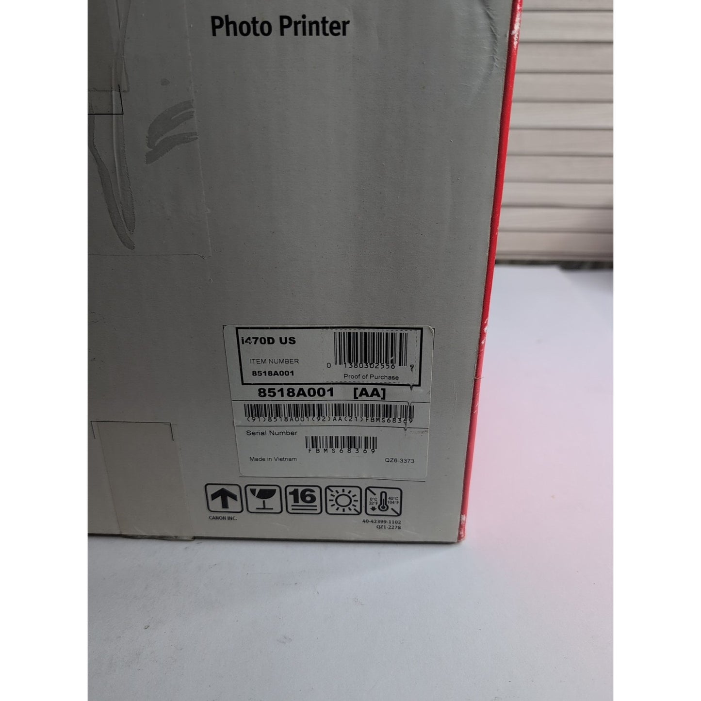 NEW Canon i470D Photo Inkjet Printer