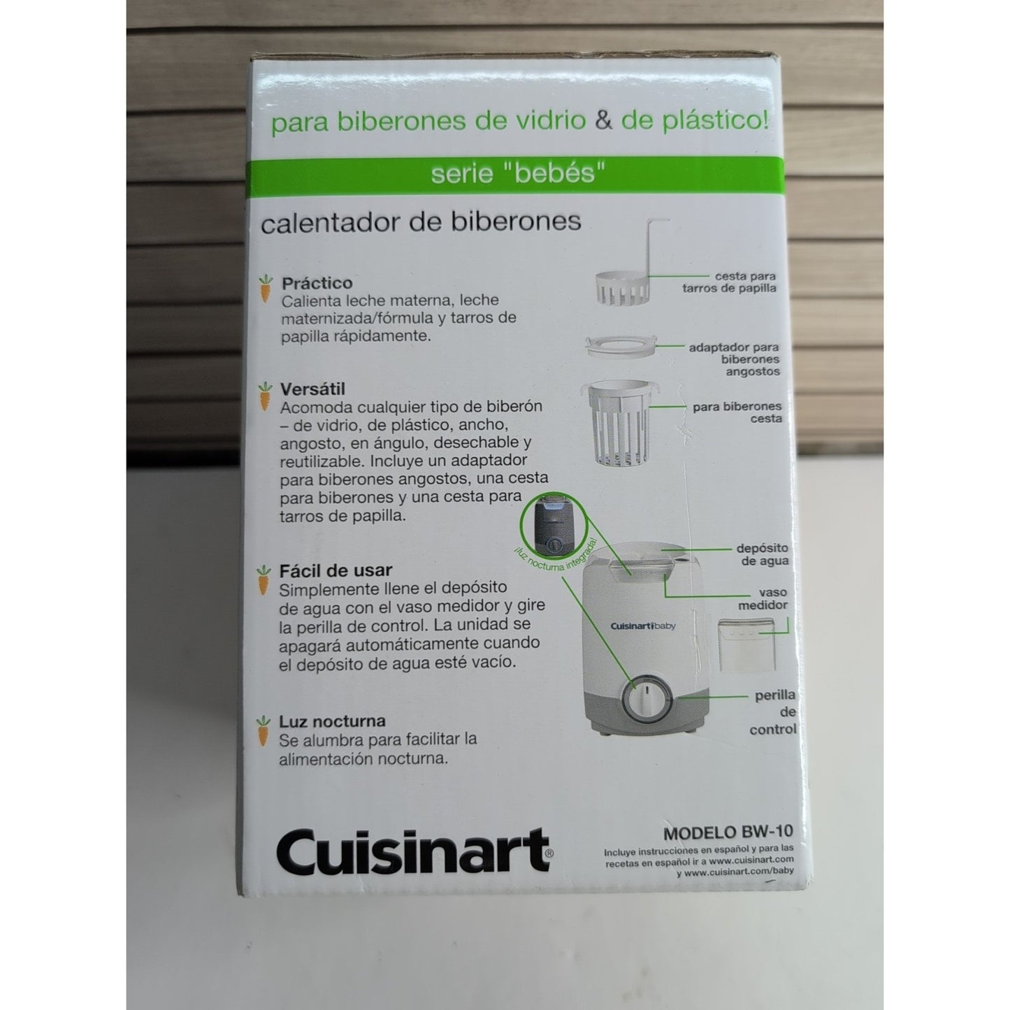 Cuisinart BW-10 Baby Bottle Warmer New In Box Baby Series