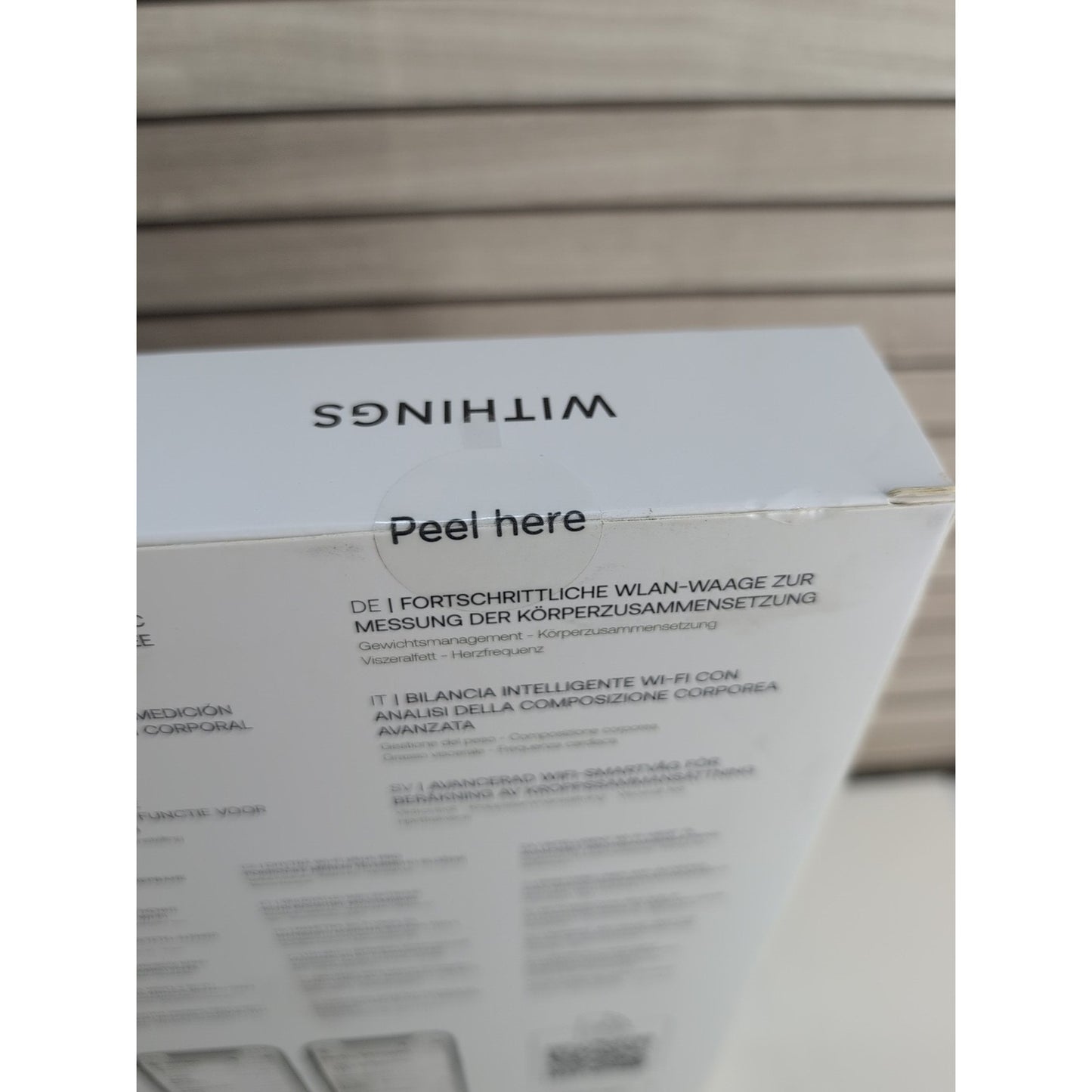 Body Smart Advanced Body Composition Smart Wi-Fi Scale - Black