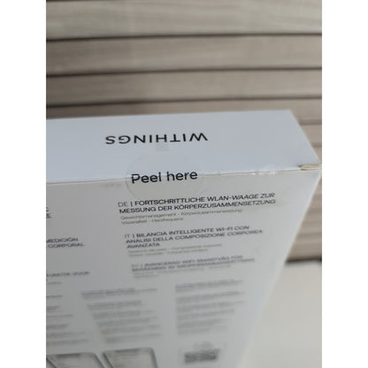 Body Smart Advanced Body Composition Smart Wi-Fi Scale - Black