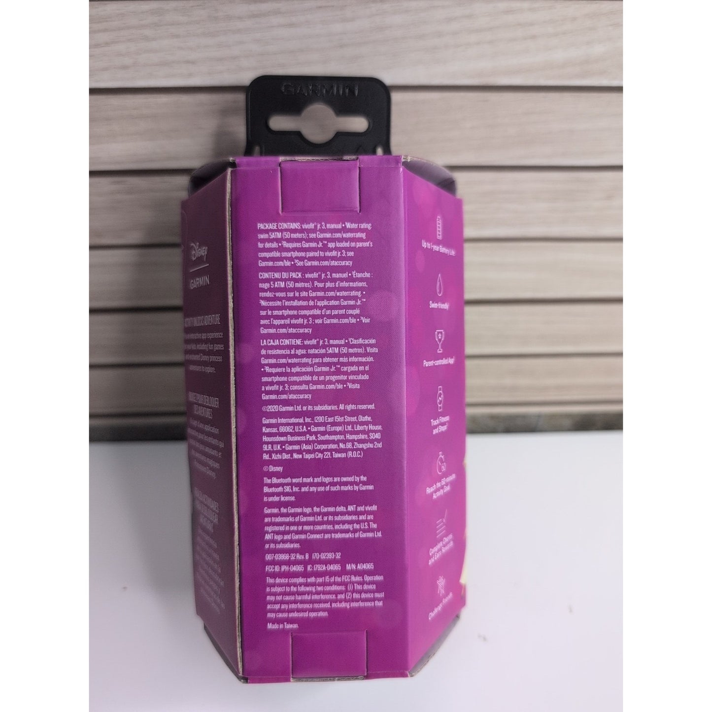Disney Garmin Vivofit Jr. 3 - Disney Princess Kids Fitness Tracker