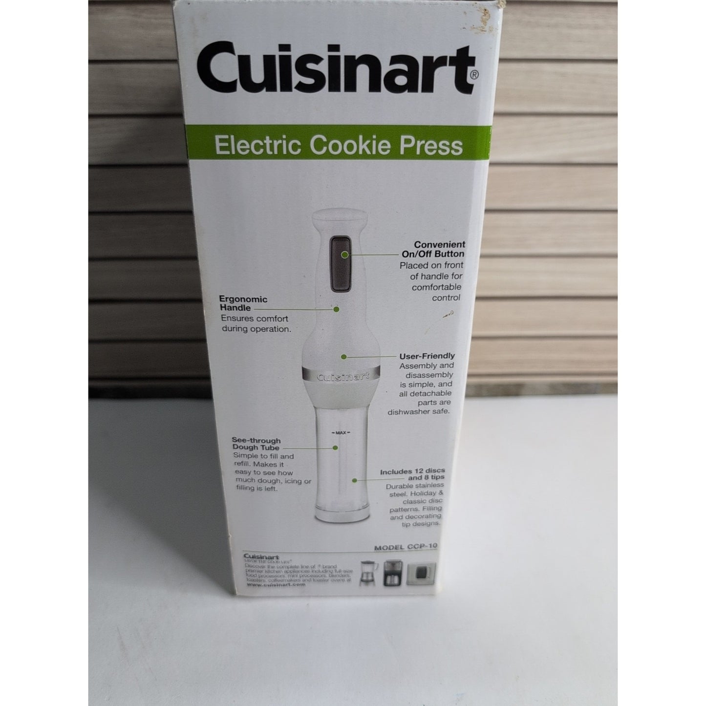 Cuisinart CCP-10 Electric Cookie Press