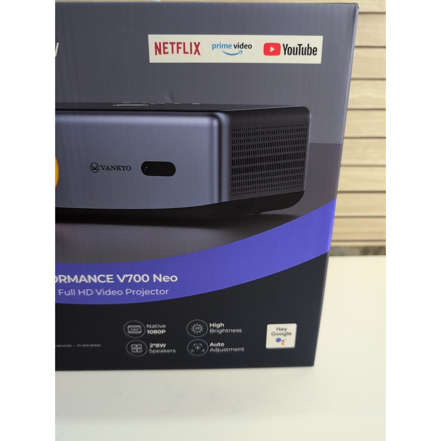 Vankyo V700 Neo 1080P Projector with Google TV and Dolby Audio Full HD