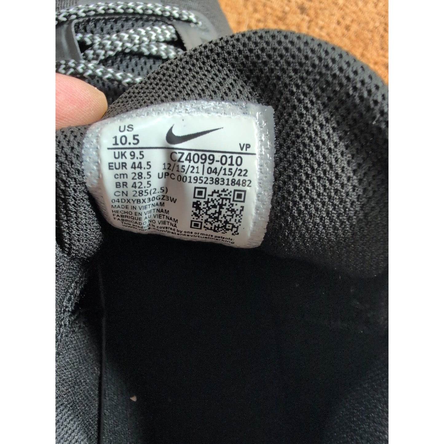 Giannis Immortality Men's Basketball Shoe - Size 10.5 CZ4099-010 New in Box Blac