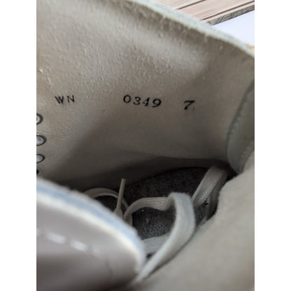 Vntg CCM USA Pastime Leather Steel Arch Figure Ice Skates Womens Size 7 in Box