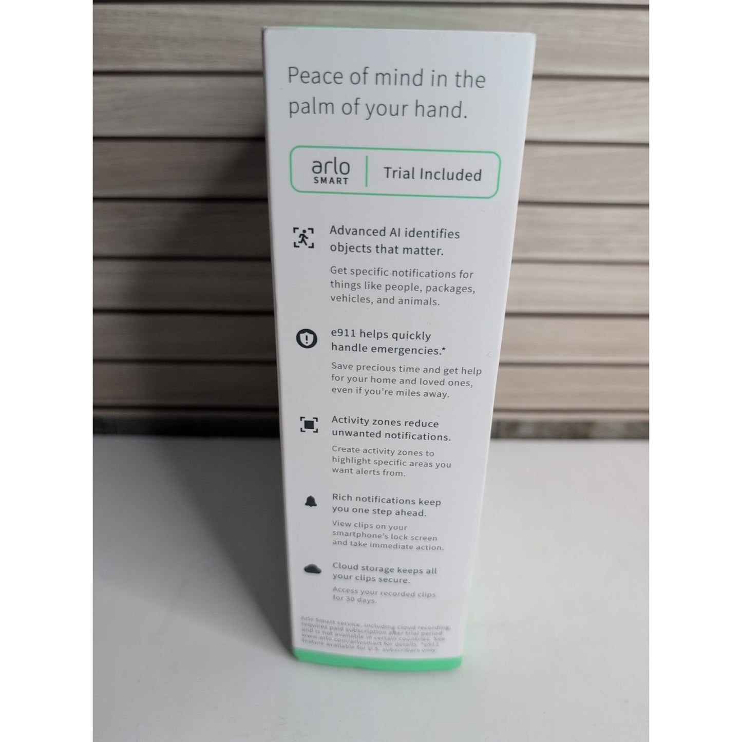 NEW Arlo AVD1001-100NAS Wired Video Doorbell w/ Night Vision 1080P Black 180 NEW