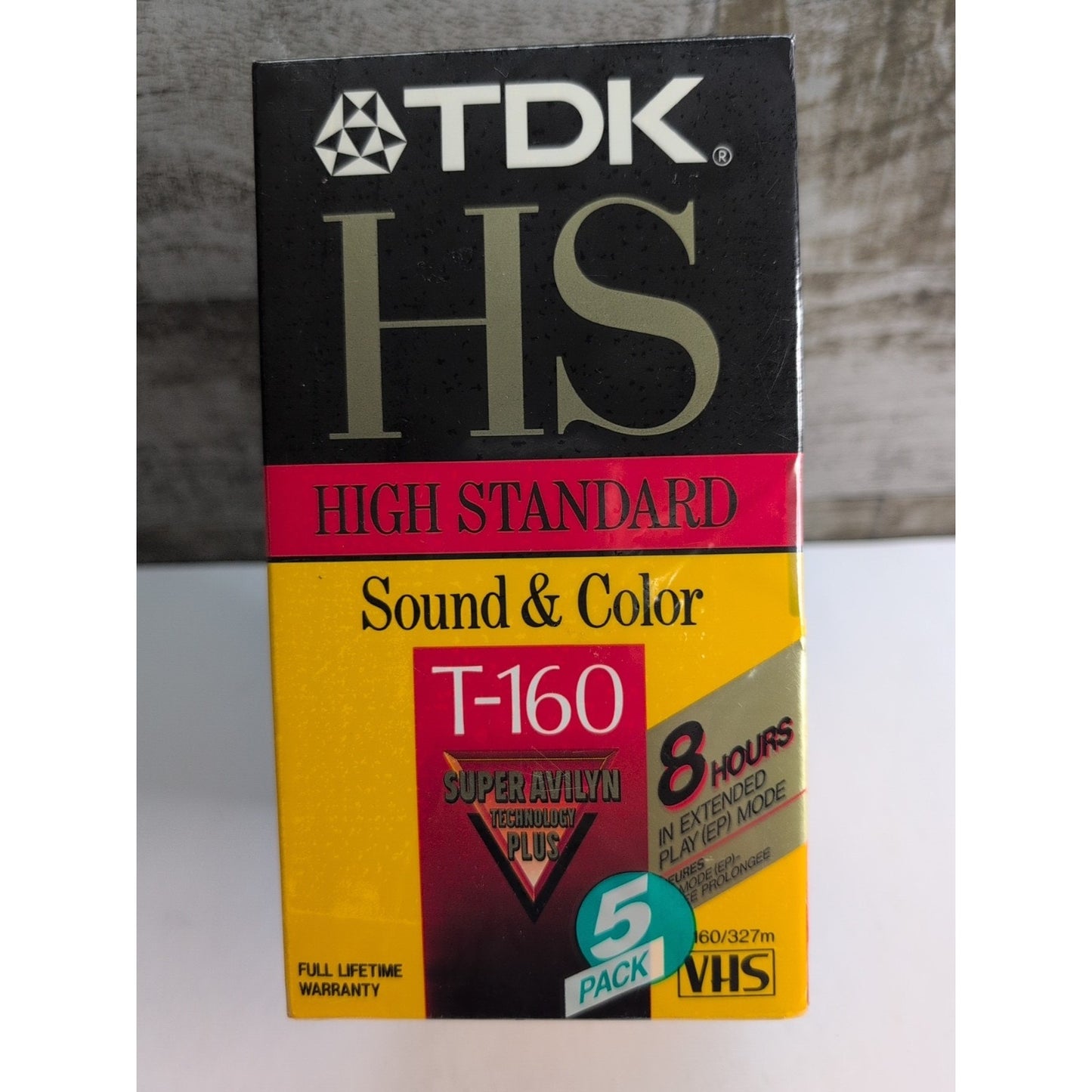 Brand New TDK HS T-160 5 Pack