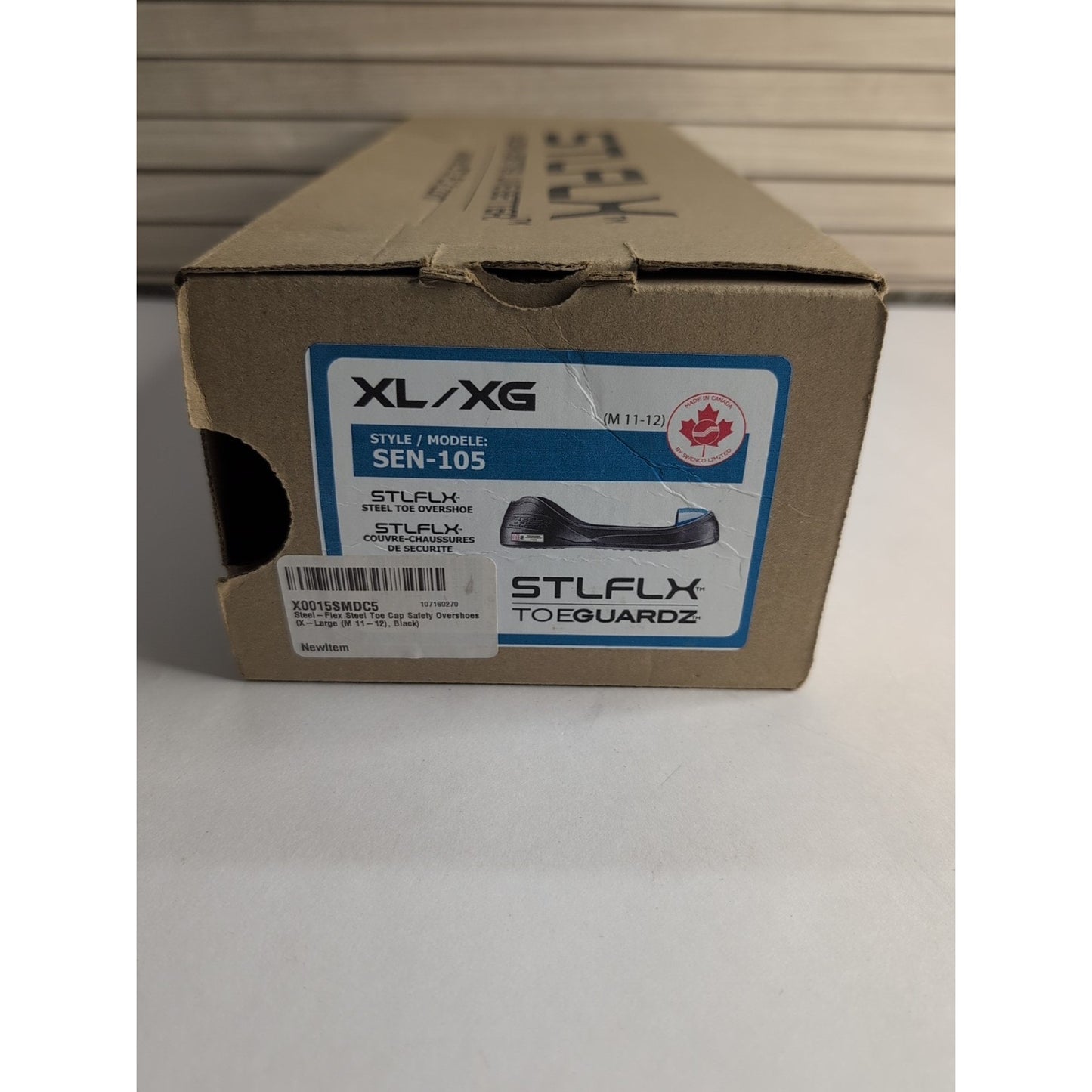 STLFLX ToeGUARDZ Steel Toe Overshoes XL/XG Men's Size 11-12