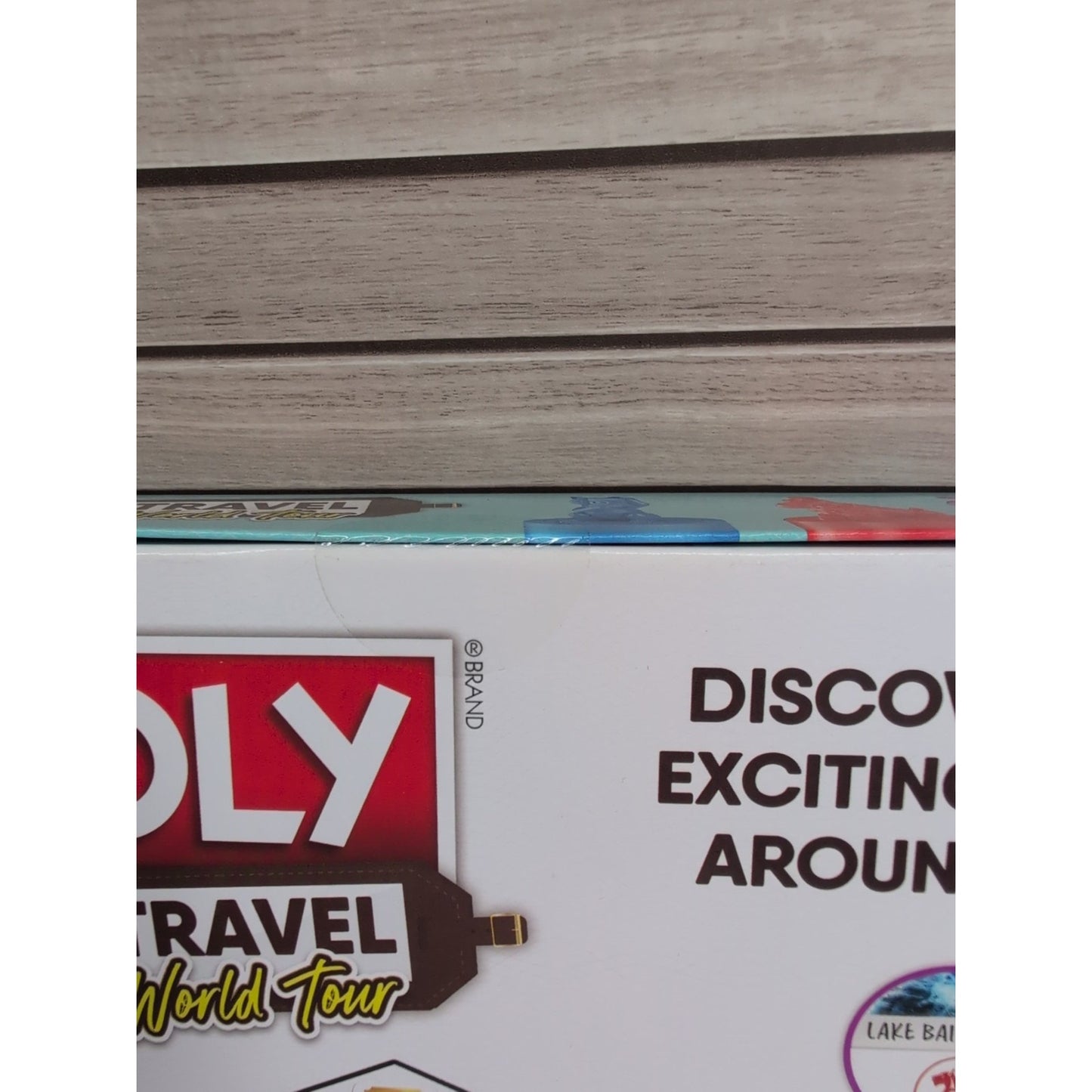 Monopoly Travel World Tour Board Game Hasbro Gaming Parker Brothers New