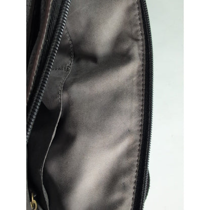 Fossil Crossbody Pebbled Black Leather Purse