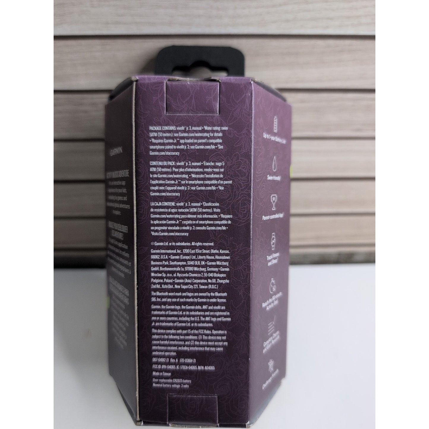 Garmin vívofit jr. 3 Activity Tracker - Lilac Floral