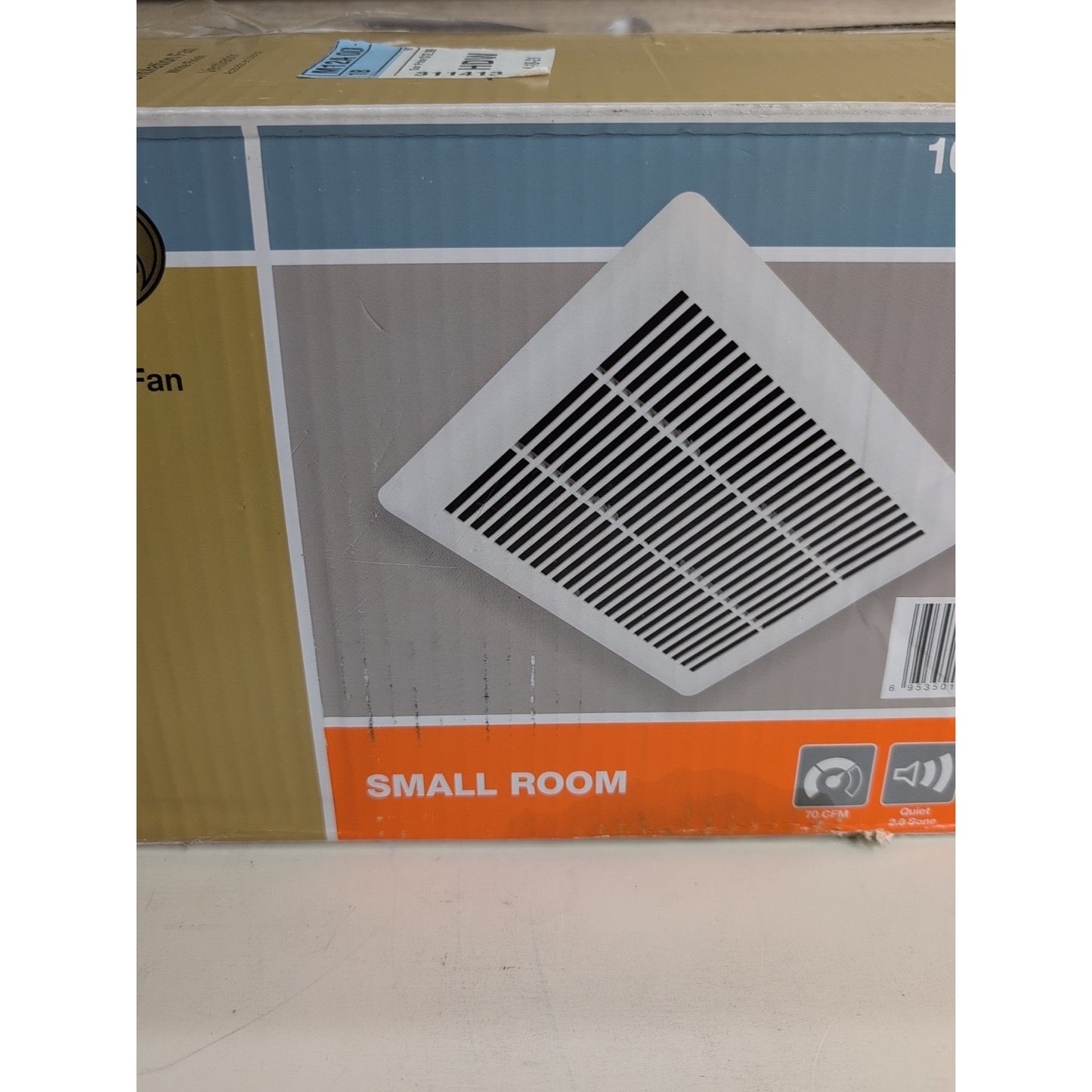 New Never Installed Hampton Bay 1002075193 70 CFM Bathroom Ventilation Fan