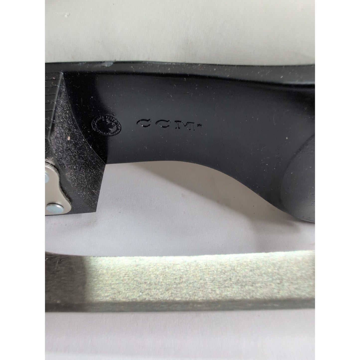 Vntg CCM USA Pastime Leather Steel Arch Figure Ice Skates Womens Size 7 in Box