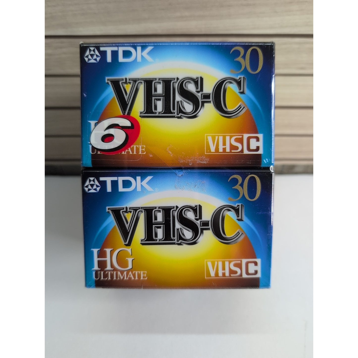TDK HG Ultimate VHS-C TC-30 Camcorder Video Tape - Pack of 6