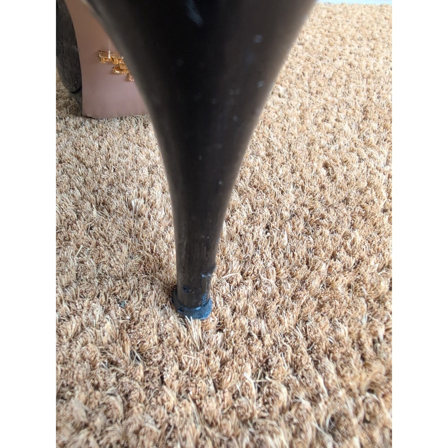 Prada Patent Peep Toe Leather Stiletto Platform Heels Size EU 38