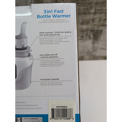 Black & Decker 3-in-1 Fast Baby Bottle Warmer