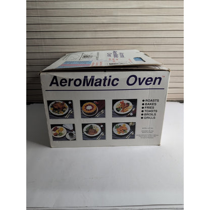 Vintage Aroma Aeromatic Oven AST-850 Turbo W/ Accessories New in Box Fryer Grill